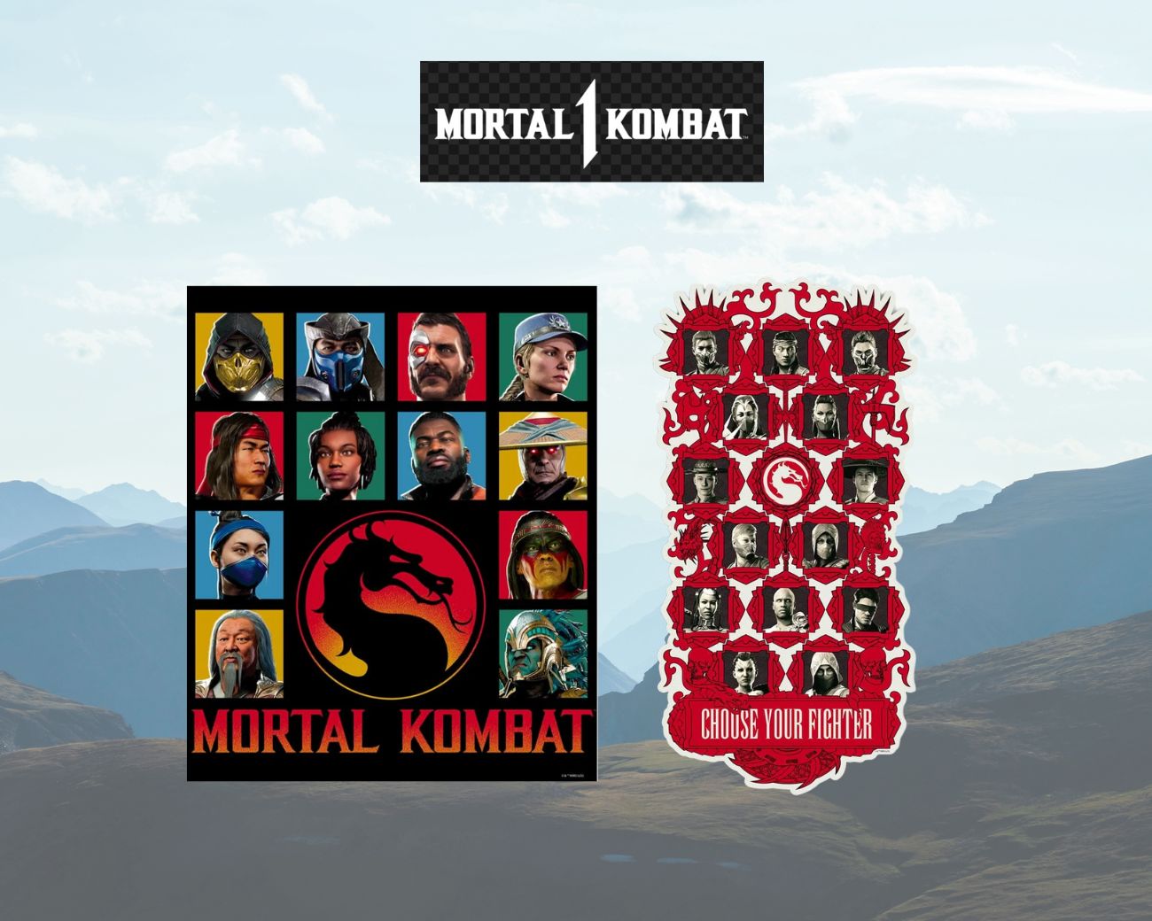 Mortal Kombat Wooden Jigsaw Puzzles - Officially Licensed