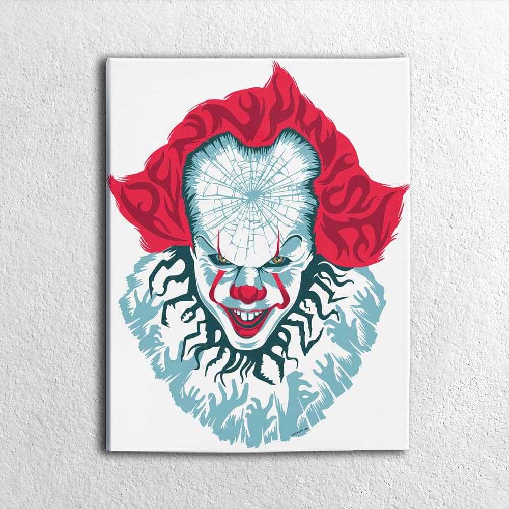 Painting By Numbers Kits 15.7" x 19.7" (40x50cm) Pennywise - Paint By Numbers Kit