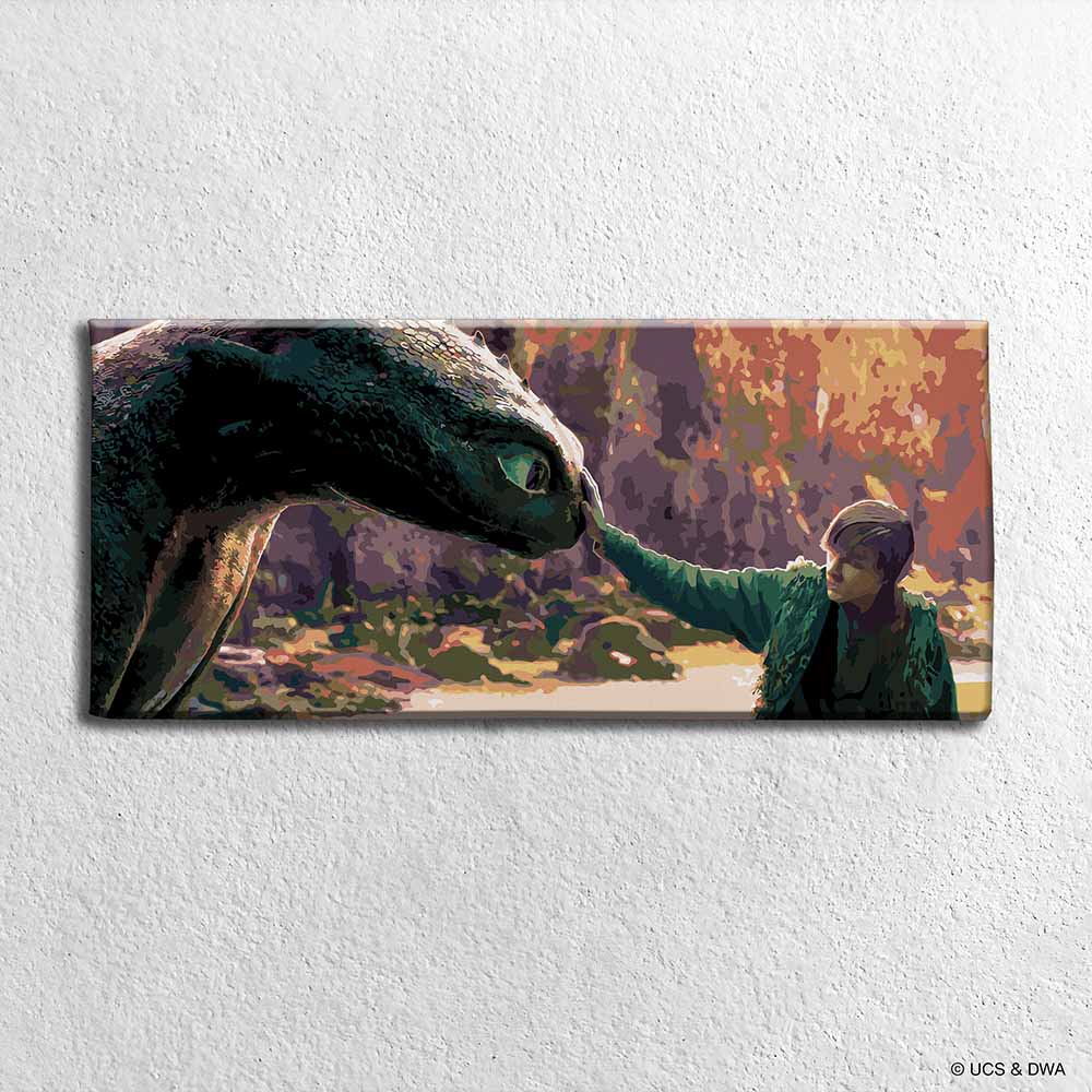 Painting By Numbers Kits 25.6" x 11.8" (65x30cm) This Is Berk - Paint By Numbers Kit