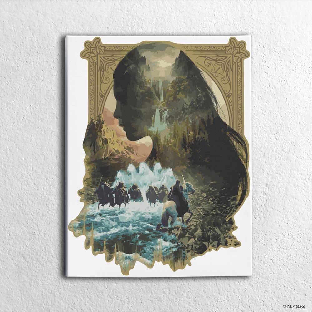 Painting By Numbers Kits 15.7" x 19.7" (40x50cm) Echoes of Middle-earth - Paint By Numbers Kit