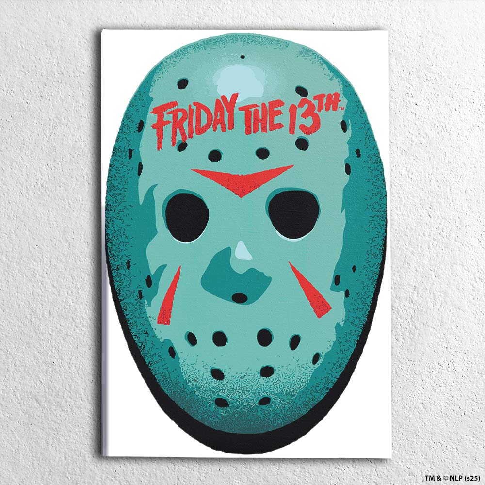 Painting By Numbers Kits 13.8" x 19.7" (35x50cm) Jason's Mask - Paint By Numbers Kit