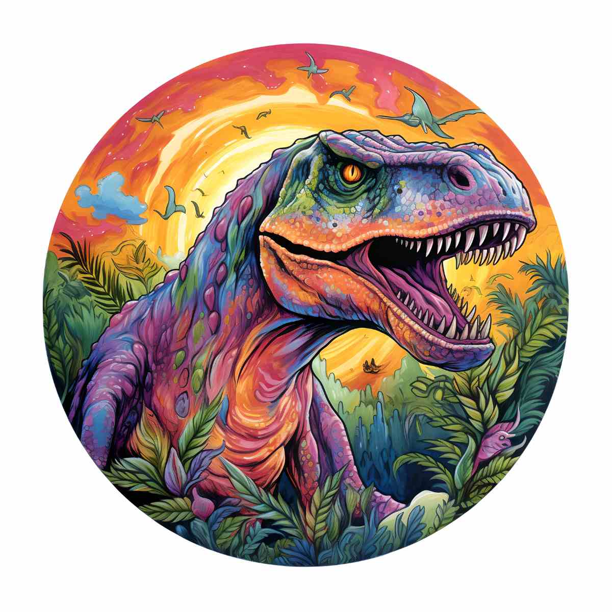 Animal Jigsaw Puzzle > Wooden Jigsaw Puzzle > Jigsaw Puzzle A5 Dinosaur - Jigsaw Puzzle