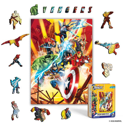 Avengers Unleashed – Wooden Jigsaw Puzzle