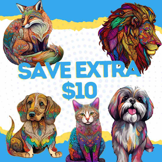 Puzzle Accessories Top 5 Animal Wooden Jigsaw Puzzles