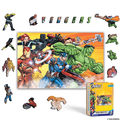 Avengers United – Wooden Jigsaw Puzzle