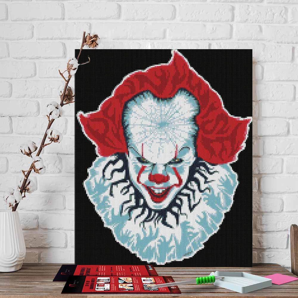 Diamond Painting Kits 17.7" x 21.7" / 45cm x 55cm Pennywise - Diamond Painting Kit