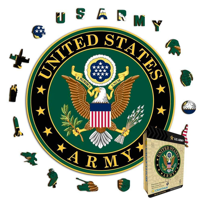 The United States Army - Wooden Jigsaw Puzzle