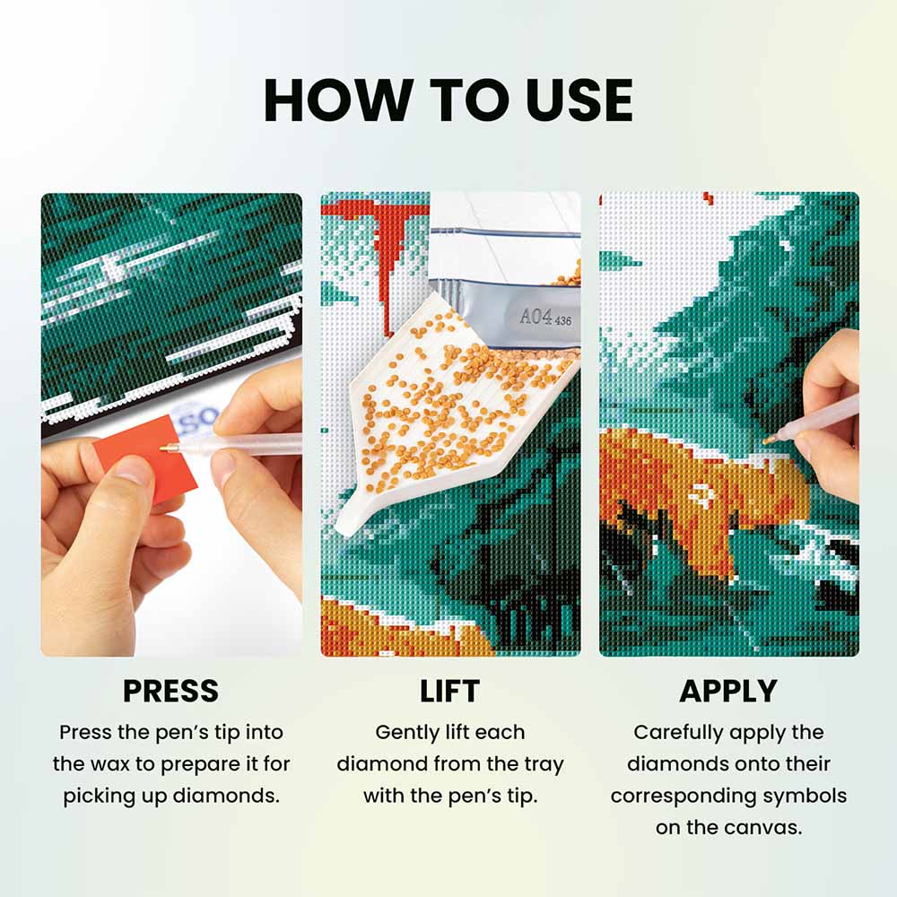Diamond Painting Kits 17.7" x 21.7" / 45cm x 55cm You Will Float Too - Diamond Painting Kit
