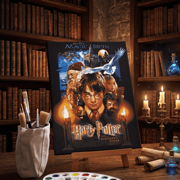 Harry Potter and the Sorcerer's Stone - Paint By Numbers Kit