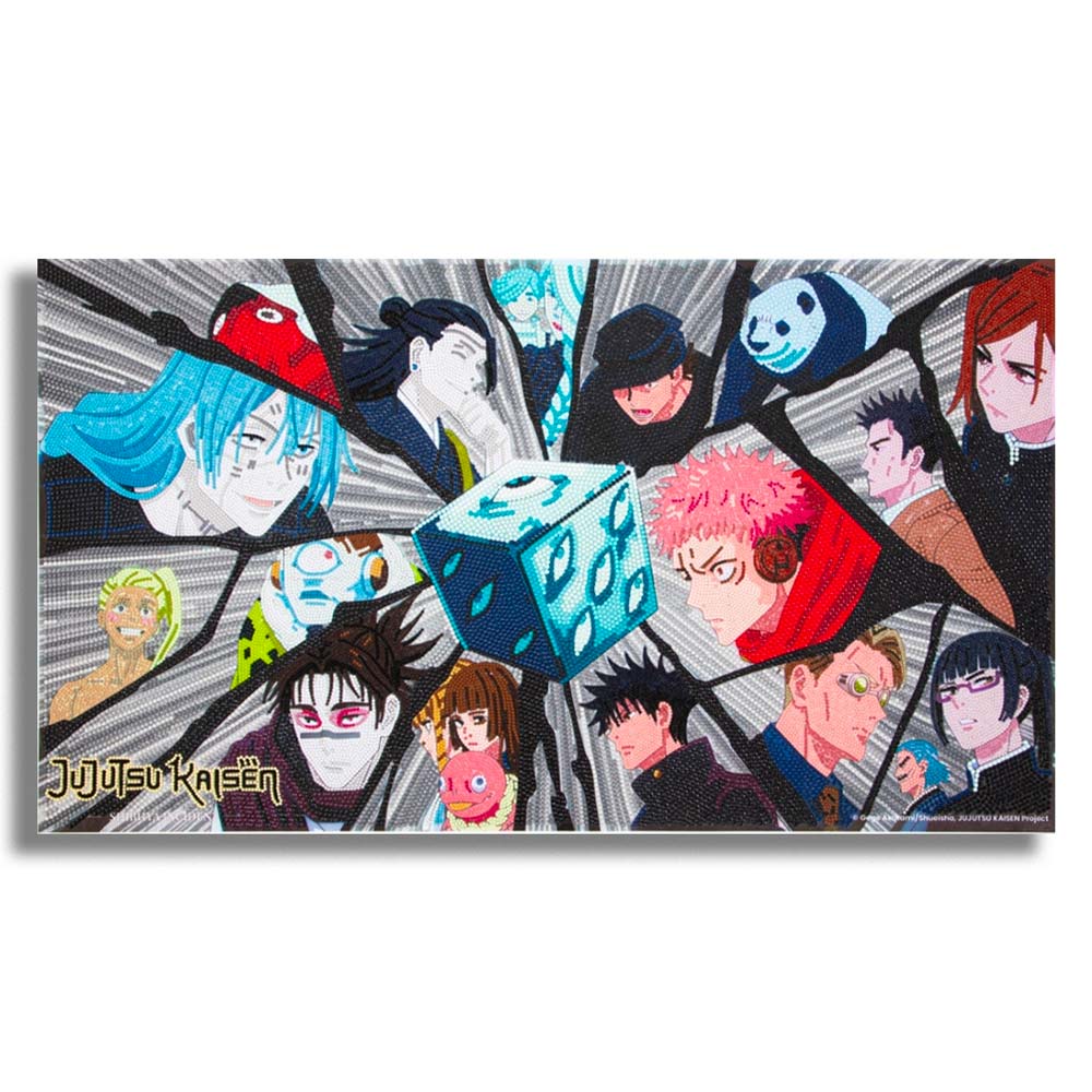 26" x 14.6" / 66cm x 37cm Jujutsu Kaisen - Diamond Painting Kit
