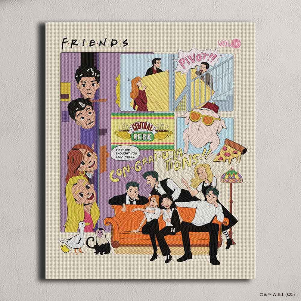 Diamond Painting Kits 17.7" x 21.7" / 45cm x 55cm Friends Forever - Diamond Painting Kit