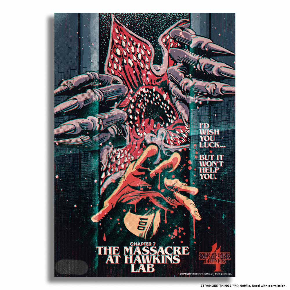 Animal Jigsaw Puzzle > Wooden Jigsaw Puzzle > Jigsaw Puzzle The Massacre At Hawkins Lab - Wooden Jigsaw Puzzle