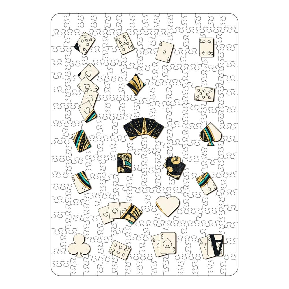 Animal Jigsaw Puzzle > Wooden Jigsaw Puzzle > Jigsaw Puzzle Ace Spade - Wooden Jigsaw Puzzle