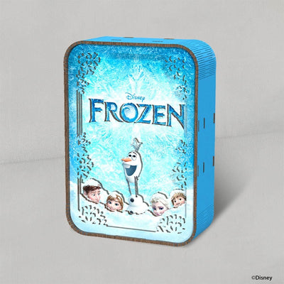 3D DIY Wooden Puzzle Night Lamps Frozen Magic Glow Frozen Magic Glow - 3D DIY Wooden Puzzle Night Lamp