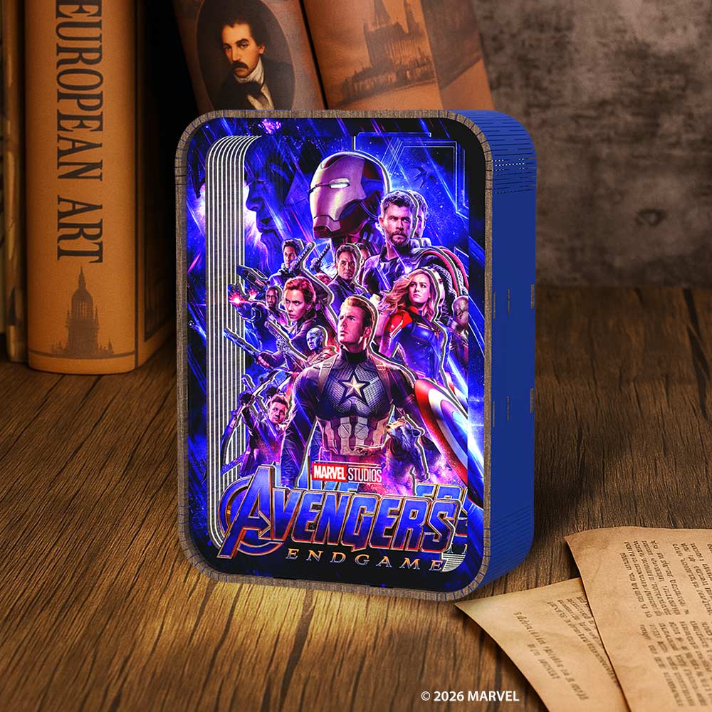 3D DIY Wooden Puzzle Night Lamps Avengers: End game Avengers: End game - 3D DIY Wooden Puzzle Night Lamp