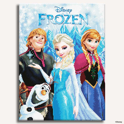 Diamond Painting Kits 17.7" x 24" | 45cm x 61cm Frozen Friends - Diamond Painting Kit