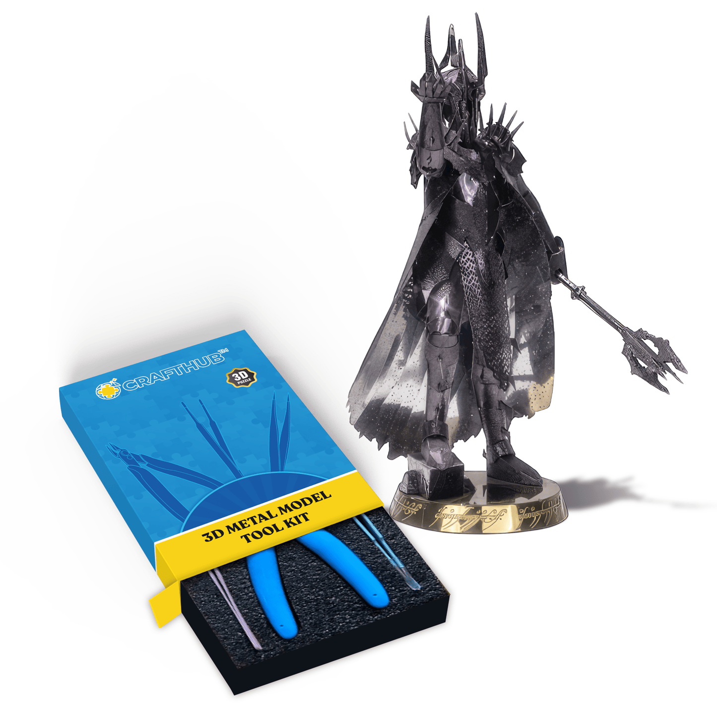 3D Metal Puzzle + Tool Kit Sauron - 3D Metal Puzzle