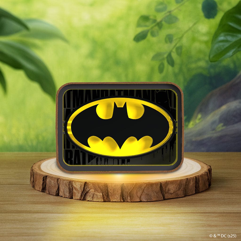 3D Holzpuzzle Batman Logo Batman Logo - 3D DIY Wooden Puzzle Night Lamp