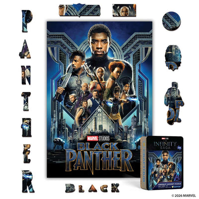 Black Panther – Wooden Jigsaw Puzzle