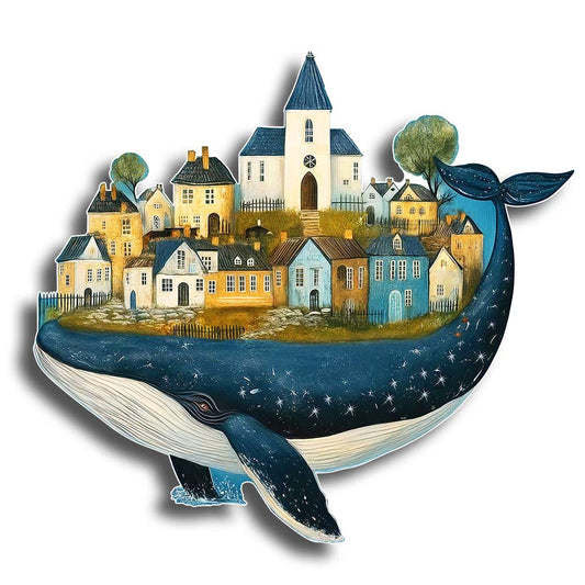 Whale Village - Jigsaw Puzzle