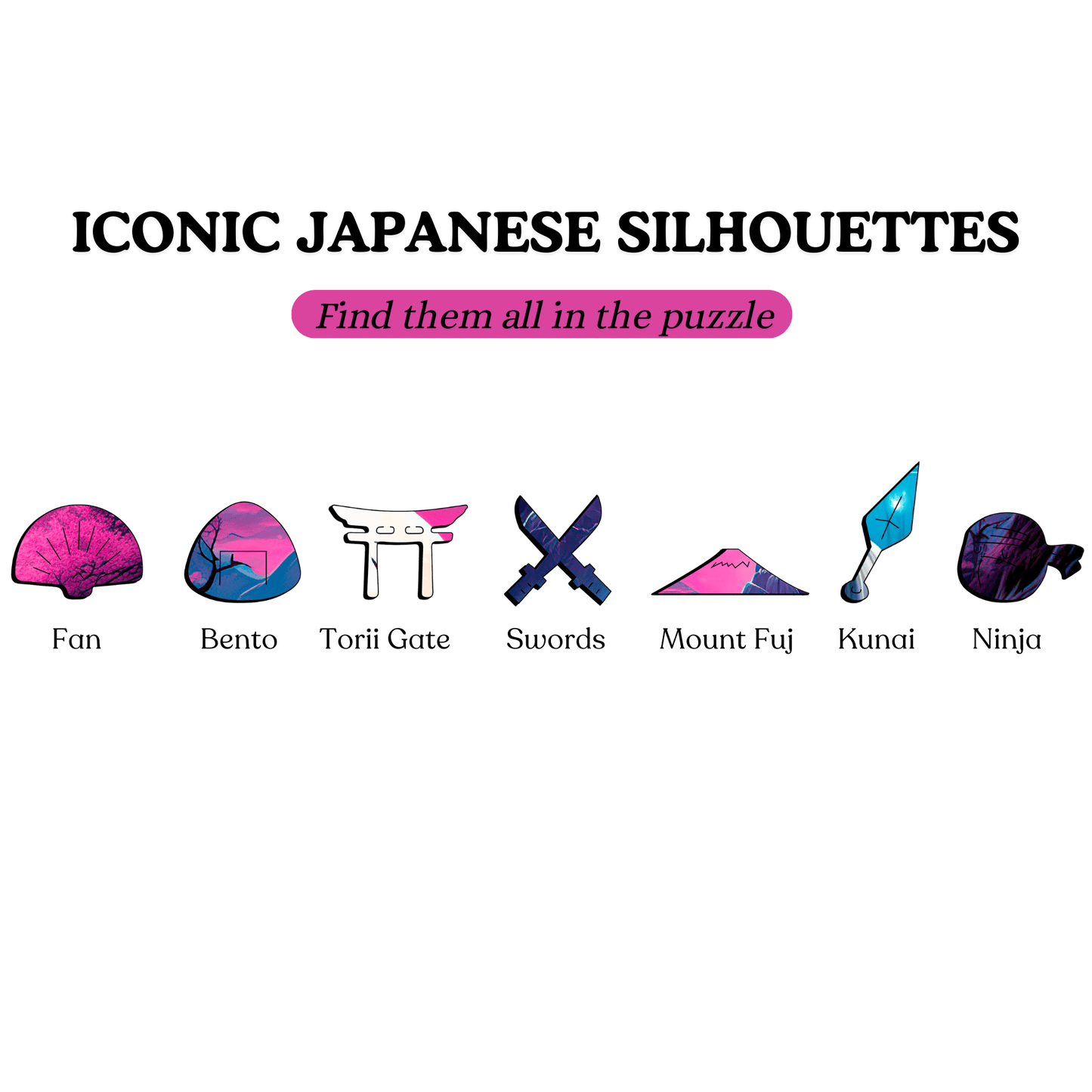 Animal Jigsaw Puzzle > Wooden Jigsaw Puzzle > Jigsaw Puzzle Cherry Blossom Japan Art - Wooden Jigsaw Puzzle