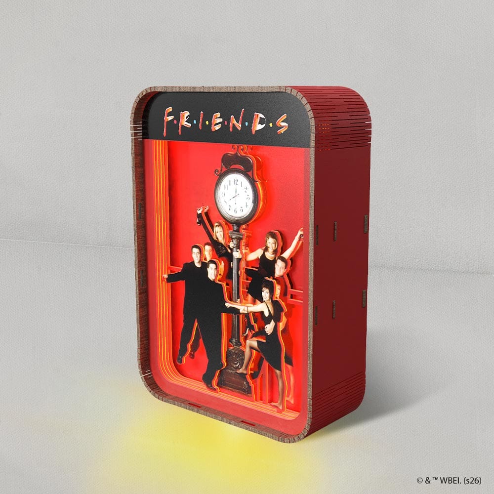 3D DIY Wooden Puzzle Night Lamps Friends Time Friends Time - 3D DIY Wooden Puzzle Night Lamp