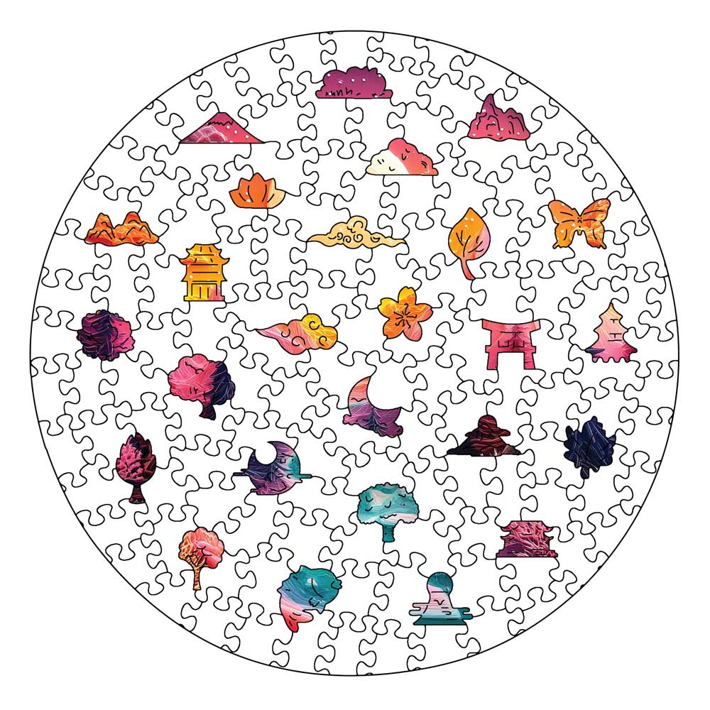 Animal Jigsaw Puzzle > Wooden Jigsaw Puzzle > Jigsaw Puzzle Golden Sunrise - Jigsaw Puzzle