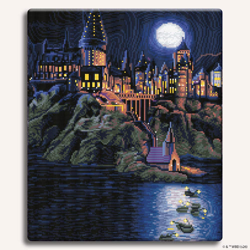 Boats To Hogwarts - Diamond Painting Kit