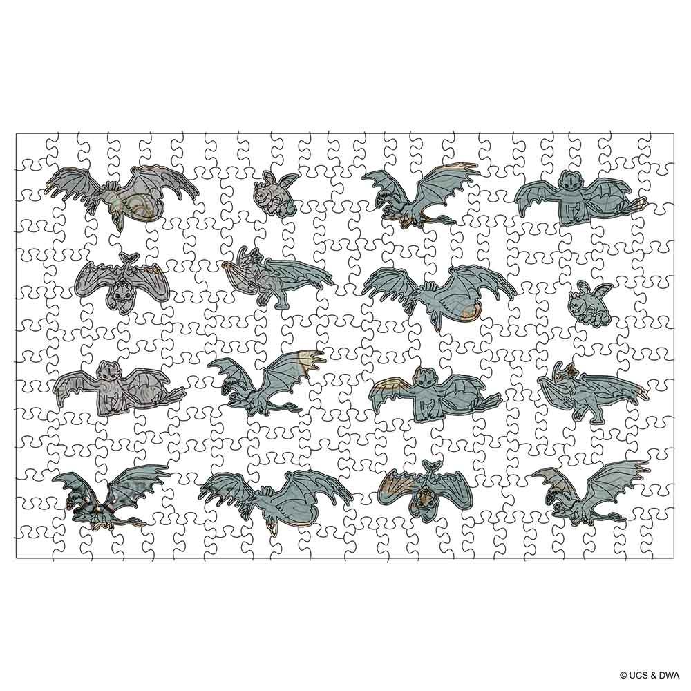 Animal Jigsaw Puzzle > Wooden Jigsaw Puzzle > Jigsaw Puzzle Map of Berk and the Dragon Isles - Wooden Jigsaw Puzzle