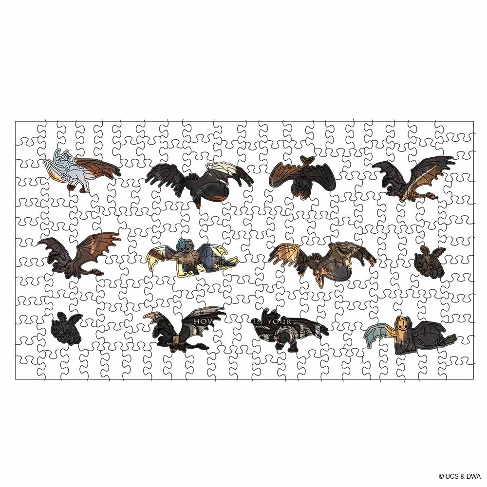 Animal Jigsaw Puzzle > Wooden Jigsaw Puzzle > Jigsaw Puzzle The Dragon Rider - Wooden Jigsaw Puzzle