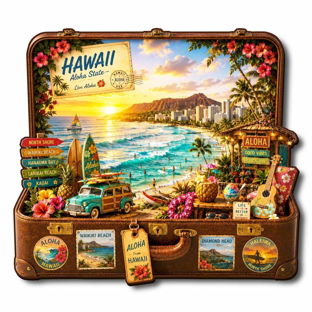 Animal Jigsaw Puzzle > Wooden Jigsaw Puzzle > Jigsaw Puzzle š„Limited Editionš„8-Pack USA City Travel Case - Wooden Jigsaw Puzzle Set