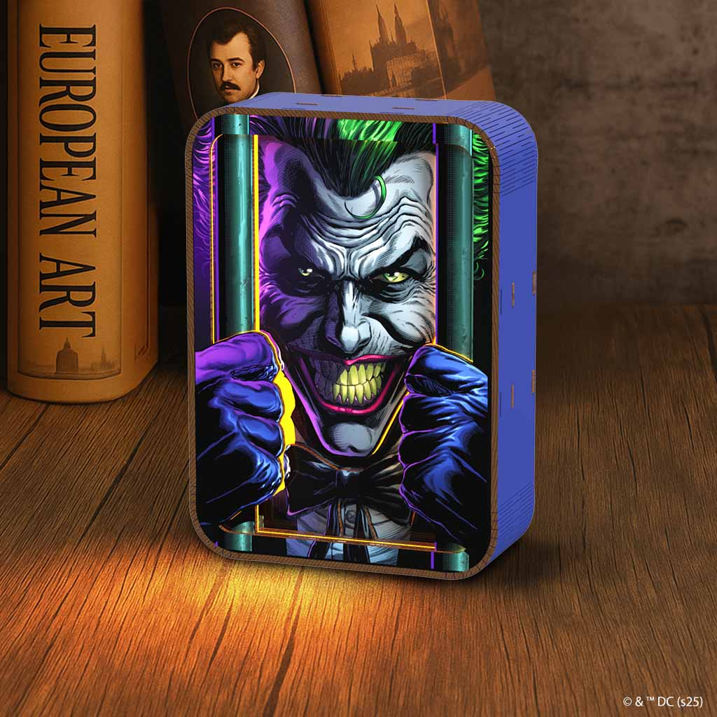 3D Holzpuzzle The Joker The Joker - 3D DIY Wooden Puzzle Night Lamp