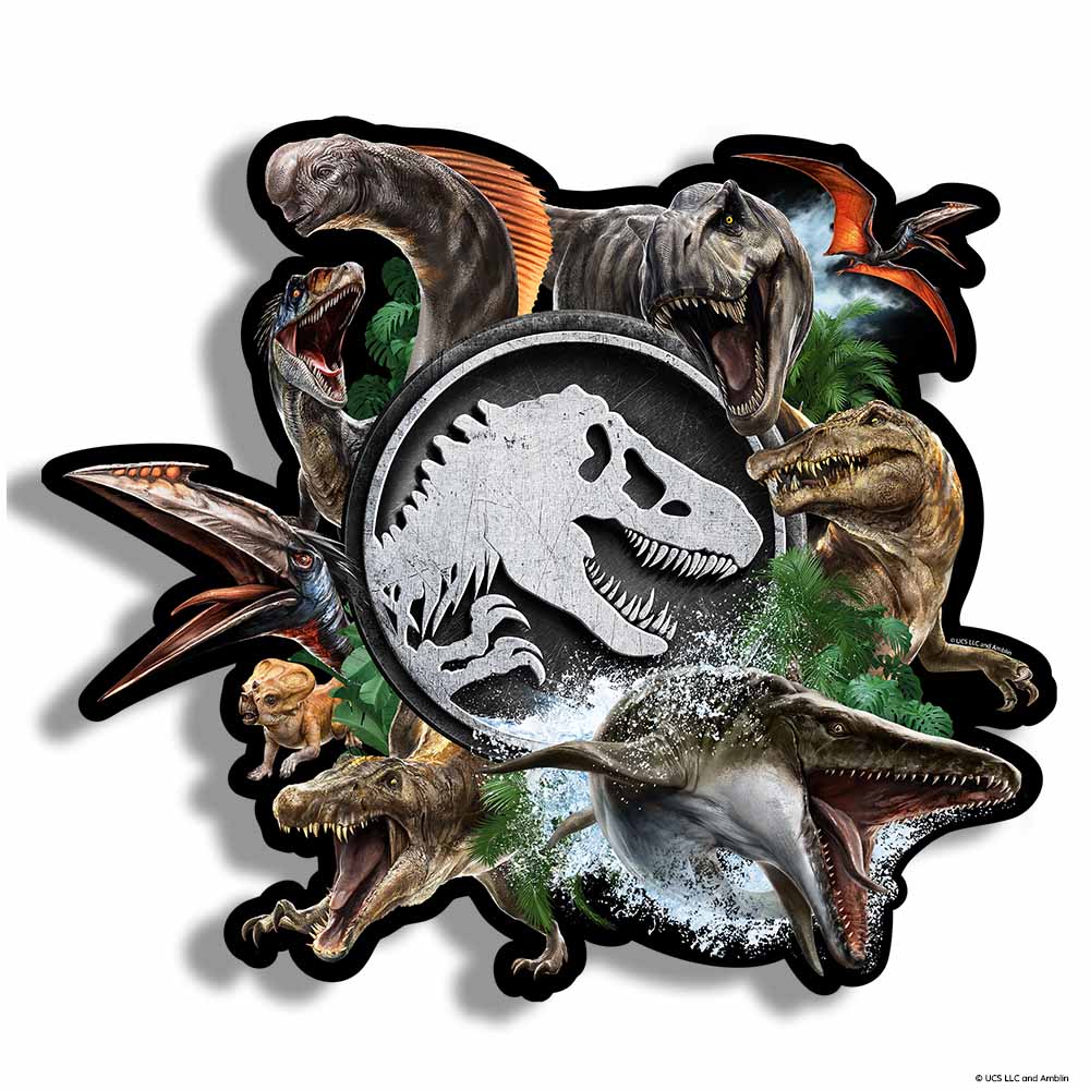 Animal Jigsaw Puzzle > Wooden Jigsaw Puzzle > Jigsaw Puzzle Jurassic Icons - Wooden Jigsaw Puzzle