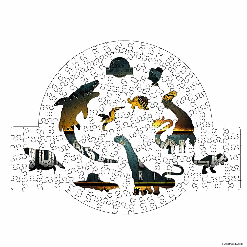 Animal Jigsaw Puzzle > Wooden Jigsaw Puzzle > Jigsaw Puzzle Jurassic World Rebirth - Wooden Jigsaw Puzzle