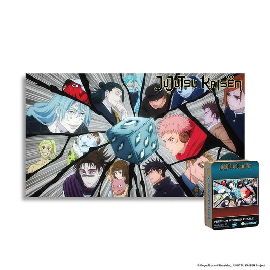 Animal Jigsaw Puzzle > Wooden Jigsaw Puzzle > Jigsaw Puzzle A4 + Wooden Gift Box Prison Realm Battle - Wooden Jigsaw Puzzle