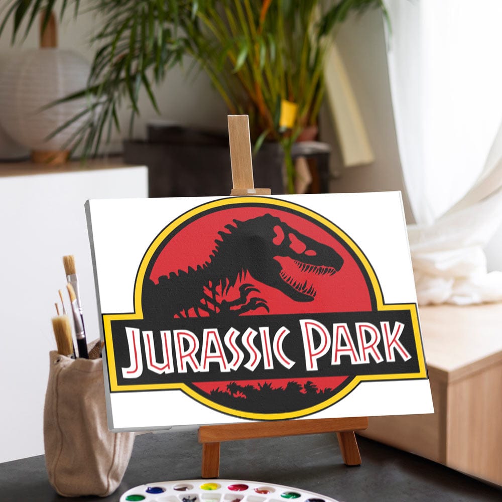 Painting By Numbers Kits 15.7" x 19.7" (40x50cm) Jurassic Park - Paint By Numbers Kit