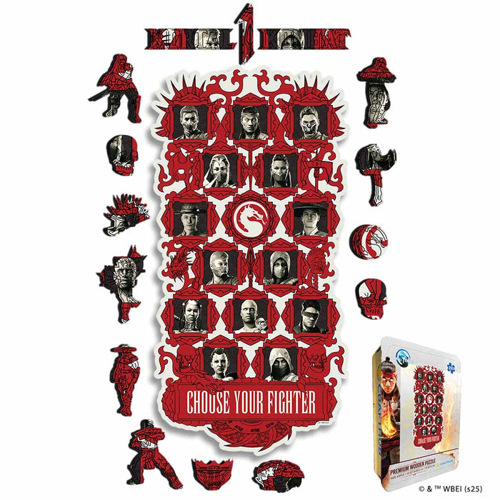 Choose Your Fighter - Wooden Jigsaw Puzzle