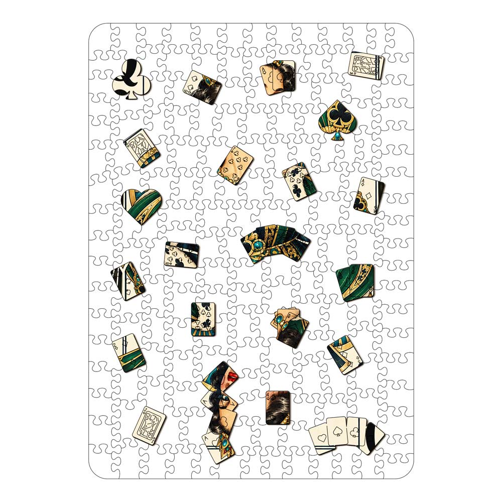 Animal Jigsaw Puzzle > Wooden Jigsaw Puzzle > Jigsaw Puzzle Queen Club - Wooden Jigsaw Puzzle