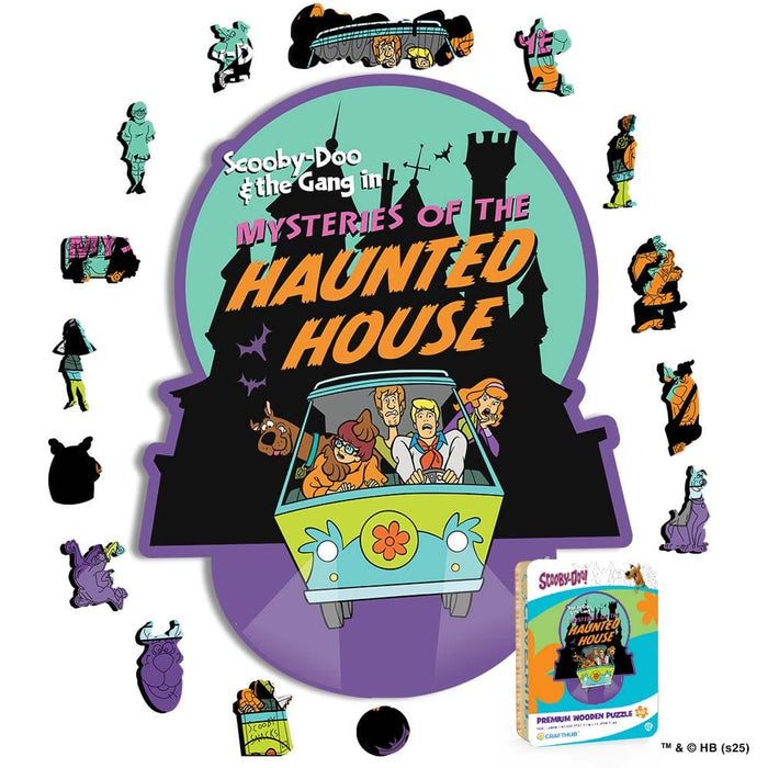 Mysteries of the Haunted House - Wooden Jigsaw Puzzle