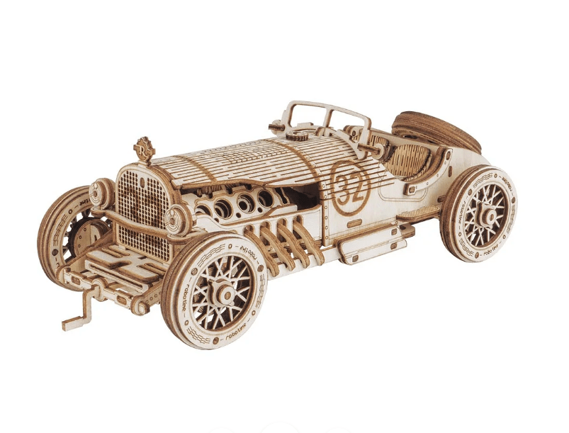 3D Puzzle Grand Prix Car Scale Model 3D Grand Prix Car Scale Model 3D Wooden Puzzle