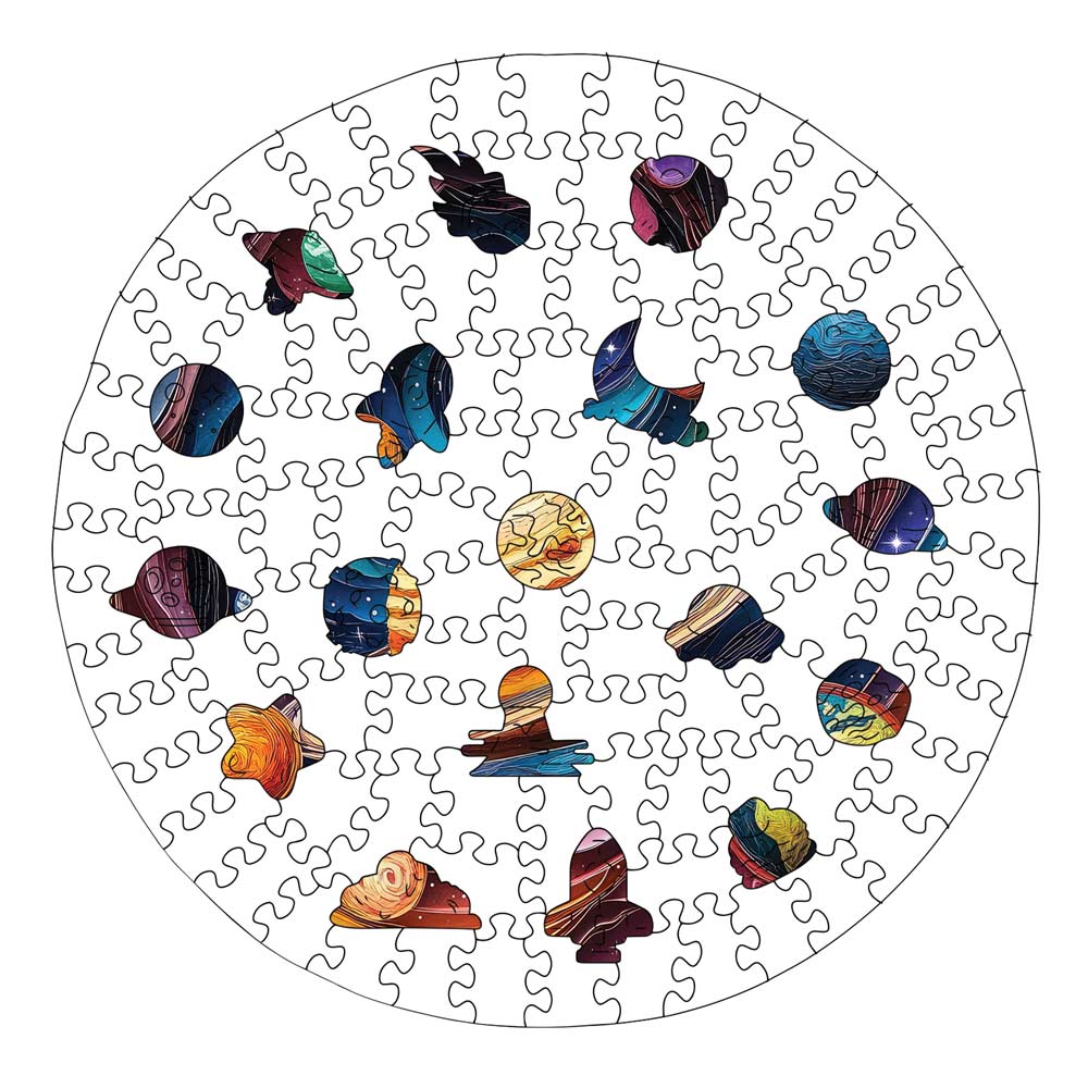 Animal Jigsaw Puzzle > Wooden Jigsaw Puzzle > Jigsaw Puzzle The Universe - Jigsaw Puzzle