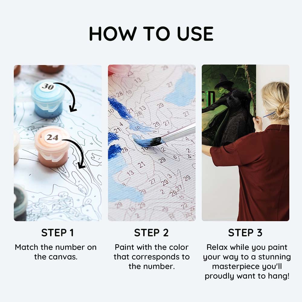 Animal Jigsaw Puzzle > Wooden Jigsaw Puzzle > Jigsaw Puzzle Everyone Deserves The Chance To Fly - Paint By Numbers Kit