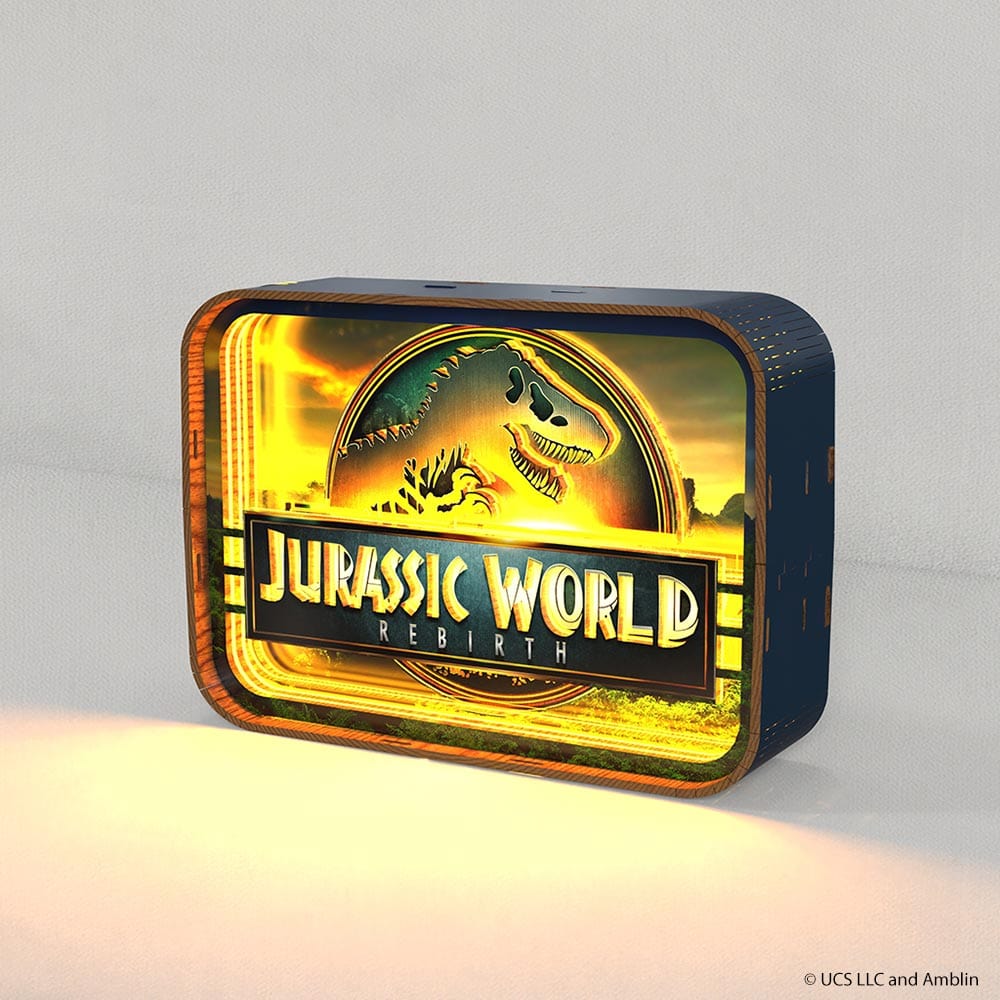 3D Holzpuzzle Jurassic World Rebirth Jurassic World Rebirth - 3D DIY Wooden Puzzle Night Lamp