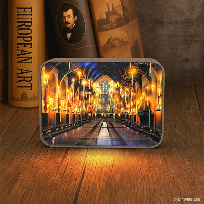 3D Holzpuzzle The Great Hall Harry Potter The Great Hall - 3D DIY Wooden Puzzle Night Lamp