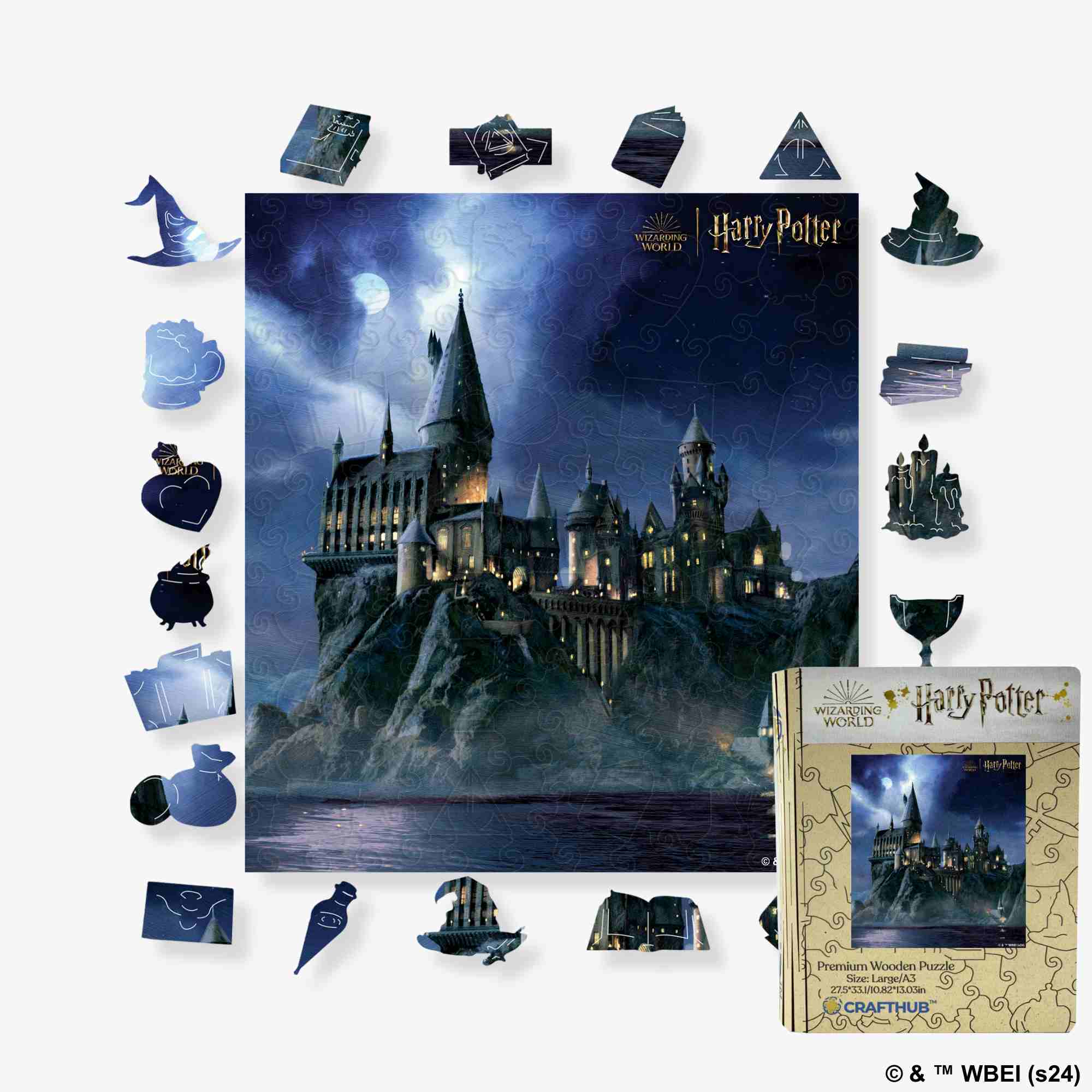Puzzle - CLEMENTONI - Harry Potter - 500 pièces - 10 ans - Multicolore Puzzle - CLEMENTONI - Harry Potter - 500 pièces - 10 ans - Multicolore