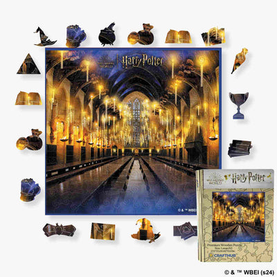 Harry Potter The Great Hall Wooden Jigsaw Puzzle