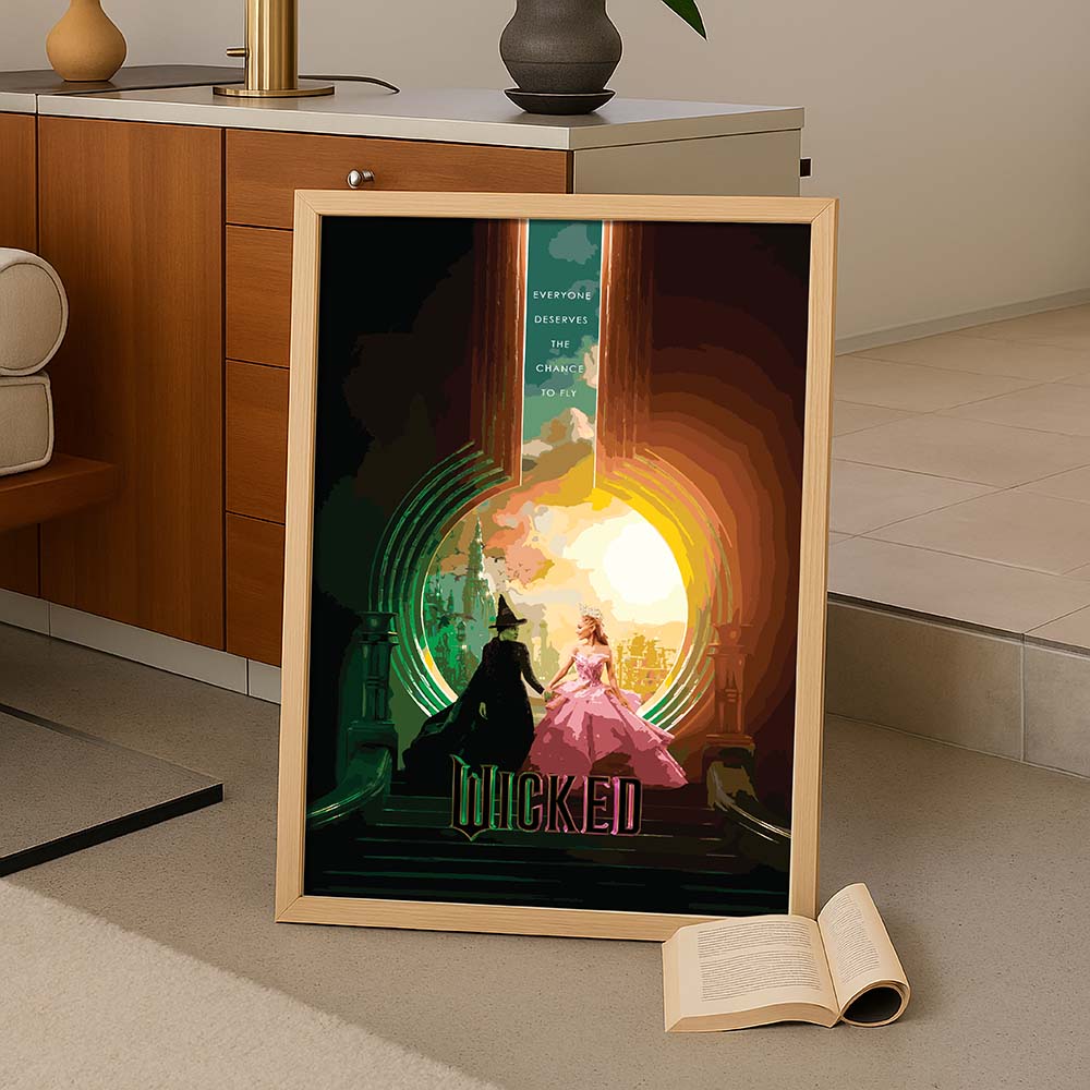 Animal Jigsaw Puzzle > Wooden Jigsaw Puzzle > Jigsaw Puzzle Journey to the Emerald City - Paint By Numbers Kit