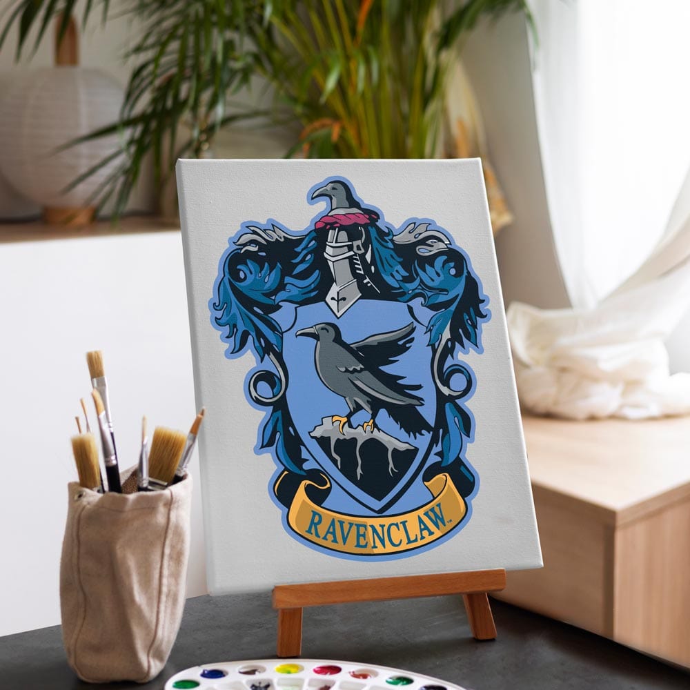 Animal Jigsaw Puzzle > Wooden Jigsaw Puzzle > Jigsaw Puzzle 40x50cm / 16x20 inches Ravenclaw Crest - Paint By Numbers Kit