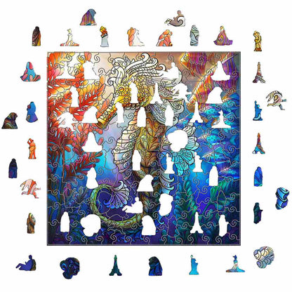 Shining Seahorse - Jigsaw Puzzle