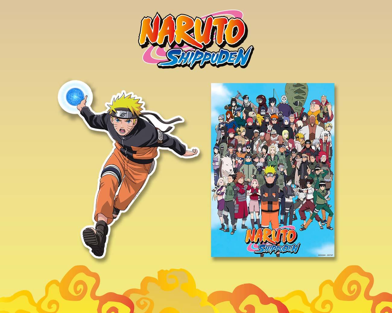 Naruto Shippuden Wooden Jigsaw Puzzles - Officially Licensed